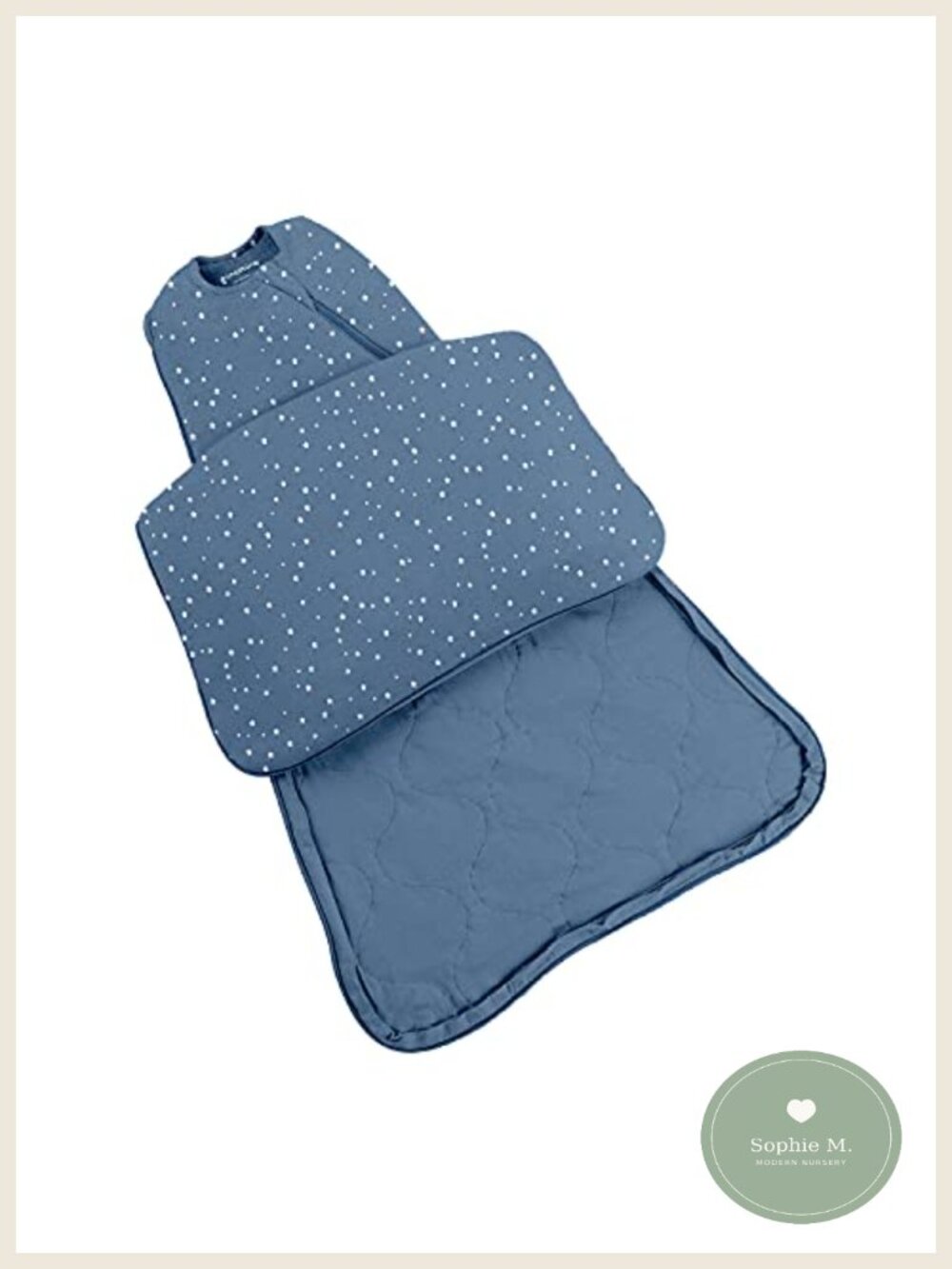 Baby Swaddle Sleep Sack 1.0 TOG Easy Diaper Change Grow With Me